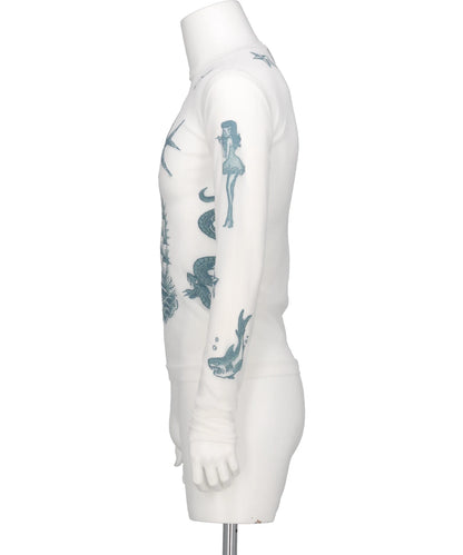 "TATTOO" SECOND SKIN KNIT