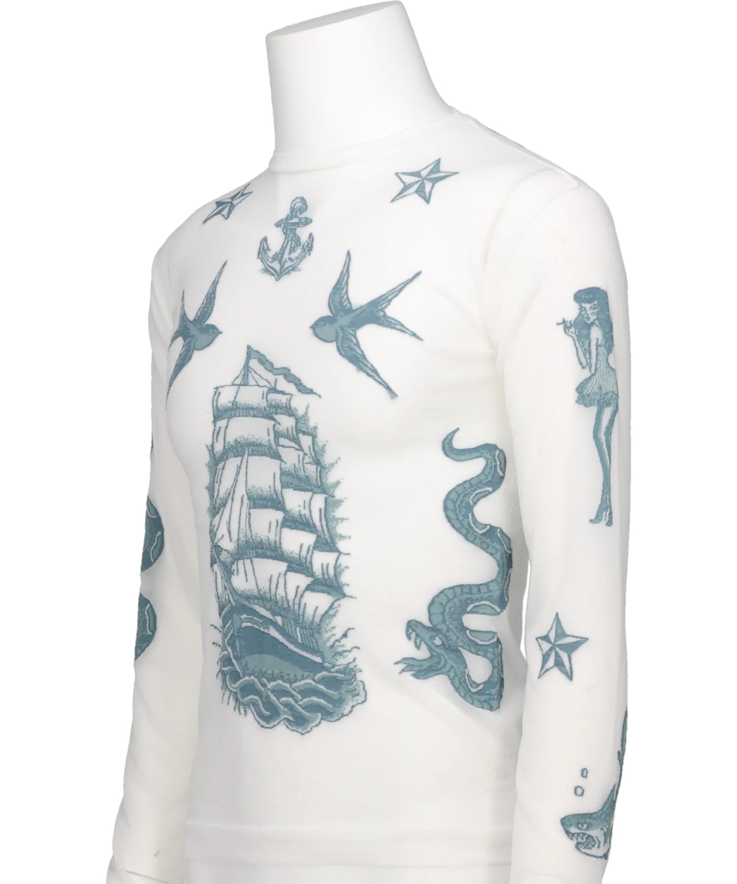 "TATTOO" SECOND SKIN KNIT