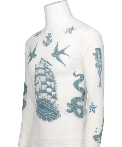 "TATTOO" SECOND SKIN KNIT