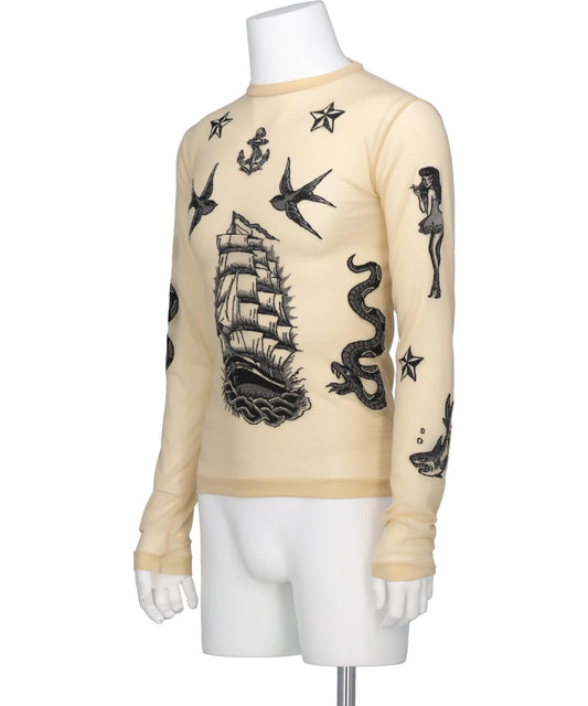 "TATTOO" SECOND SKIN KNIT