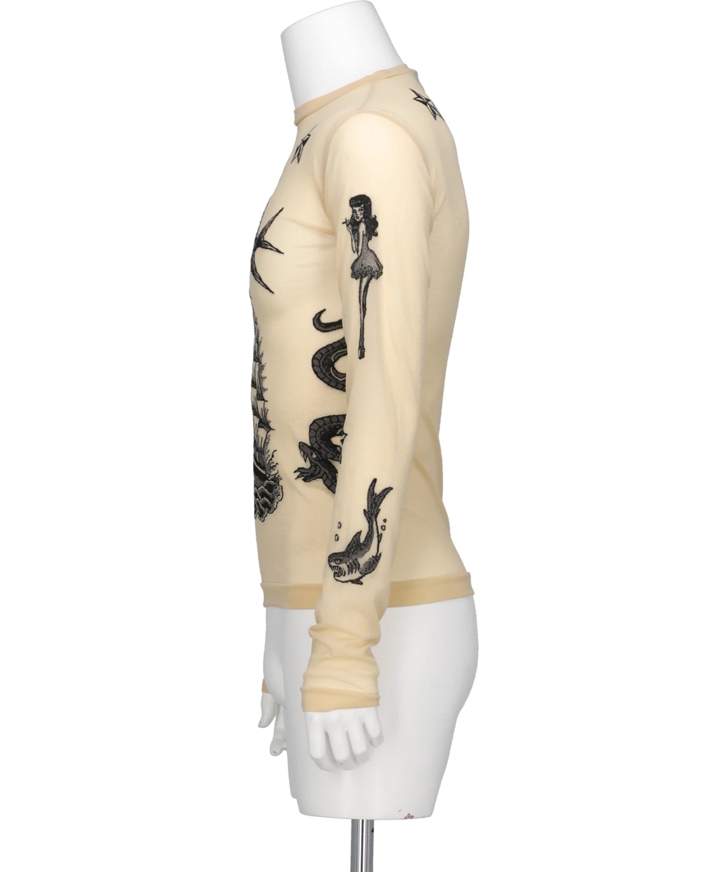 "TATTOO" SECOND SKIN KNIT