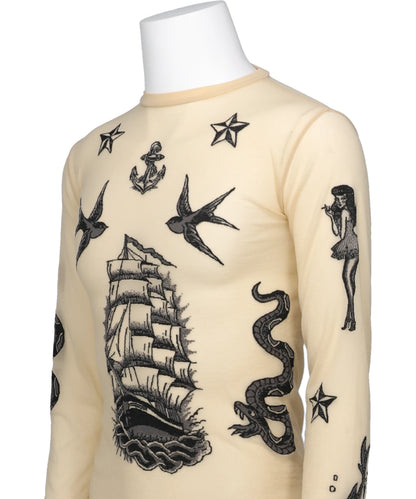 "TATTOO" SECOND SKIN KNIT