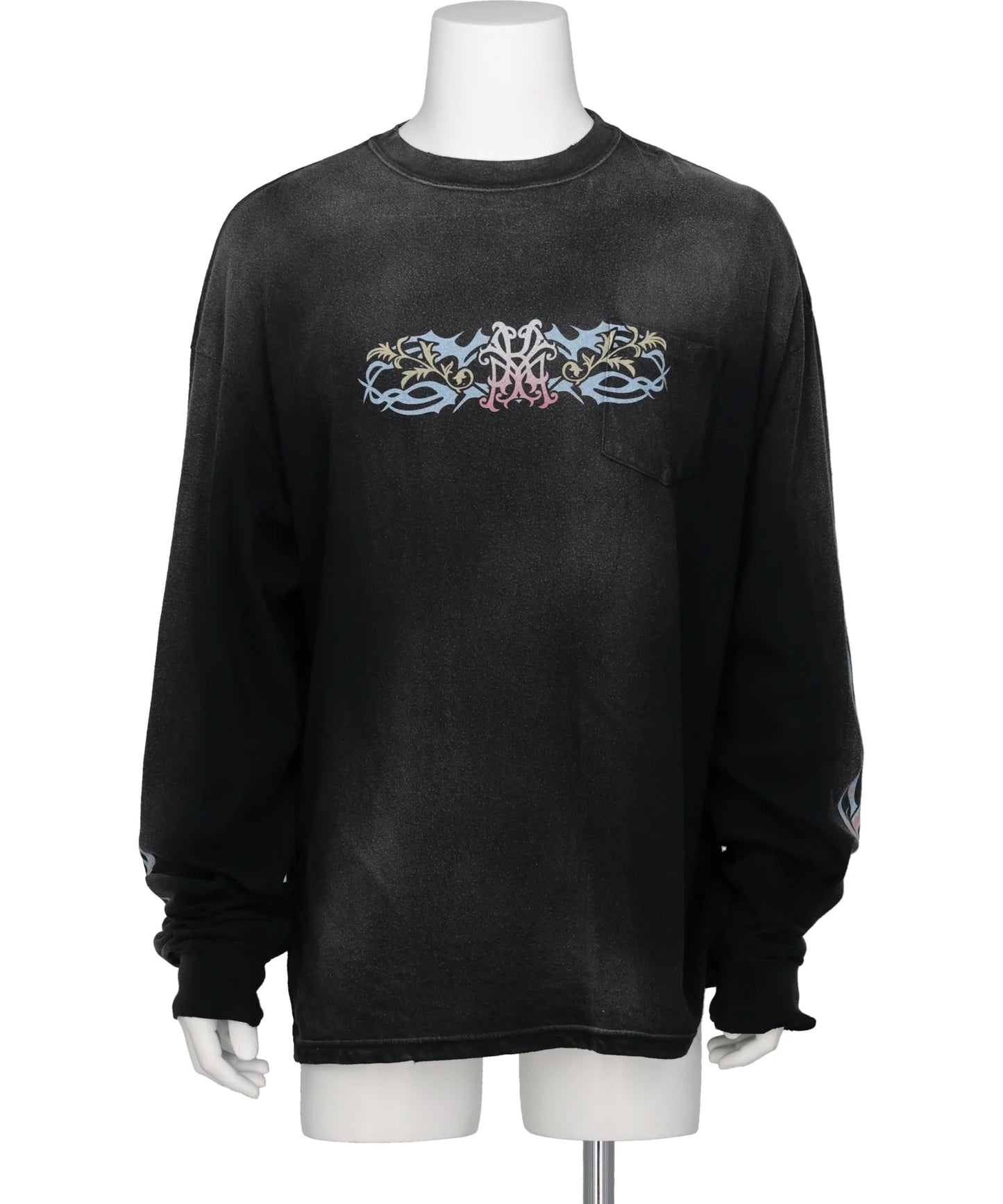 KAMIYA(カミヤ) 2026SS “ROSE-KMY” DISTRESSED LONG-SLEEVET-SHIRT