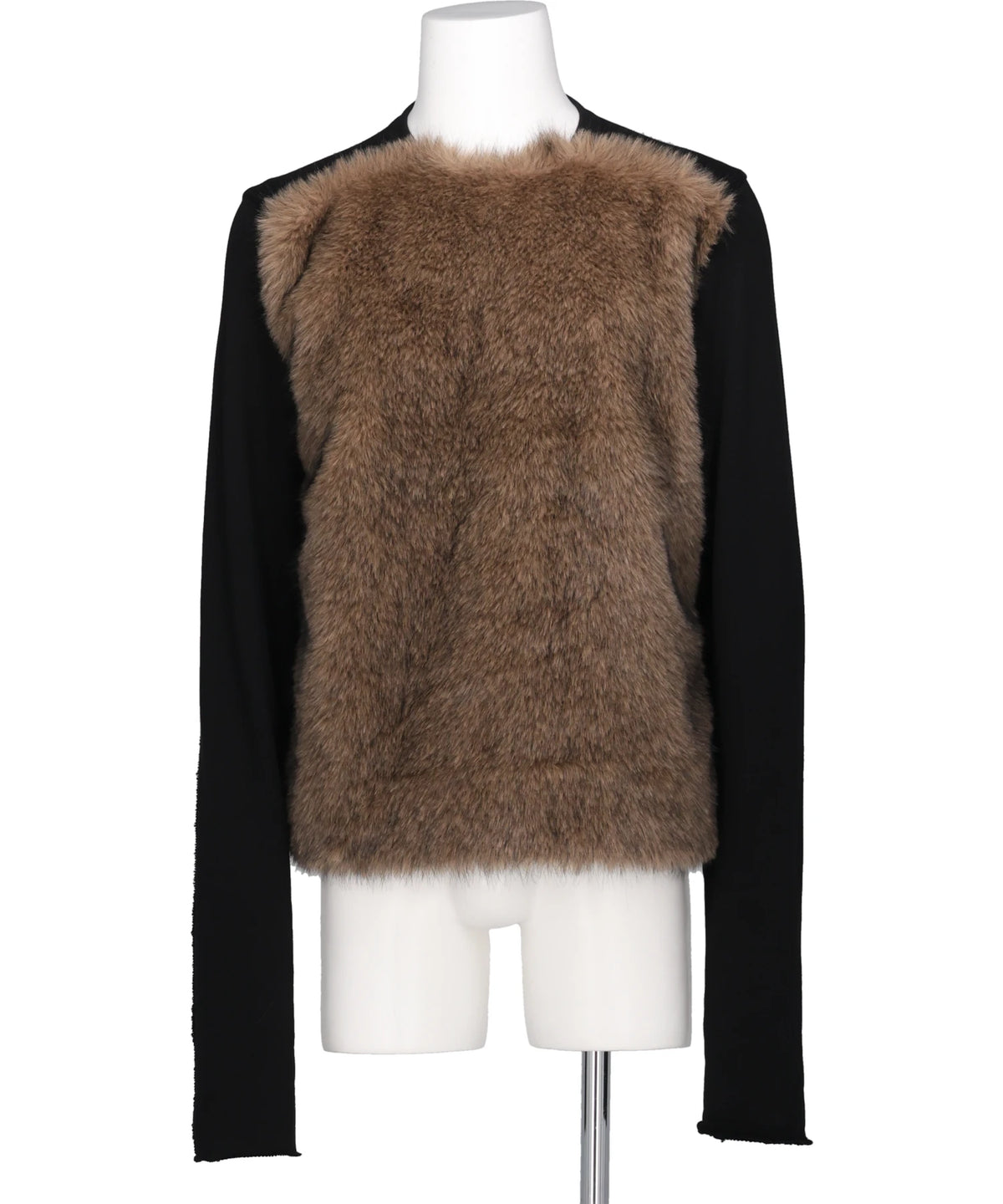 JOHN LAWRENCE SULLIVAN(ジョンローレンスサリバン)SWEAT PULLOVER WITH FUR