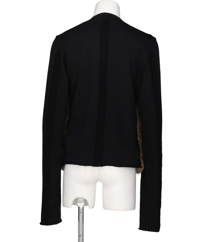 SWEAT PULLOVER WITH FUR