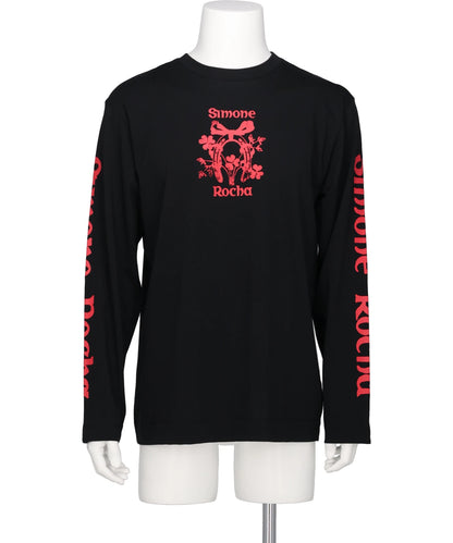 Simone Rocha(シモーネ ロシャ) COMING UP ROSES PRINT L/S T-SHIRT