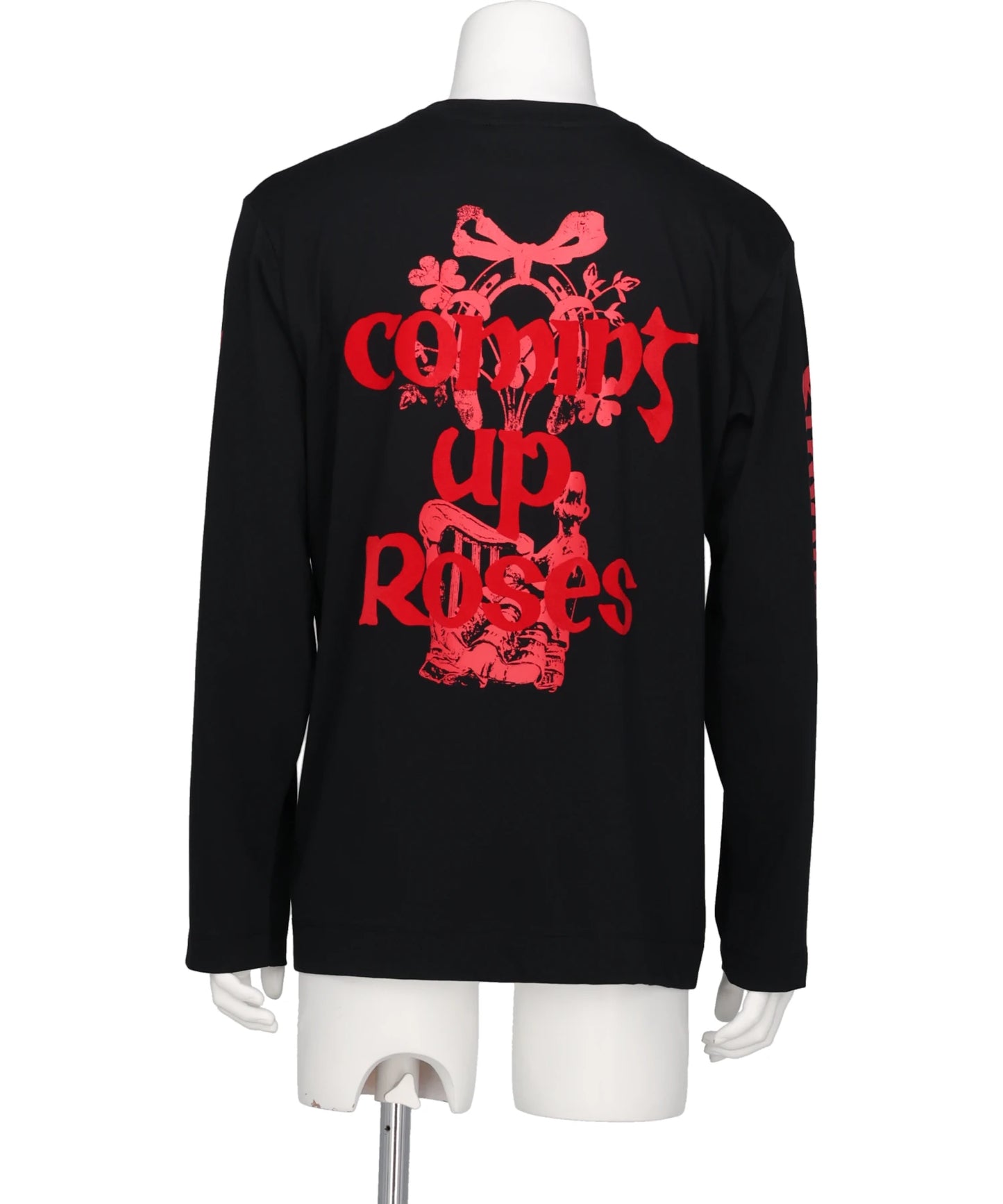 COMING UP ROSES PRINT L/S T-SHIRT