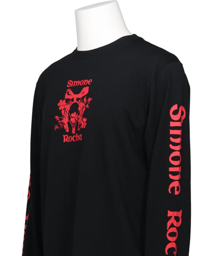 COMING UP ROSES PRINT L/S T-SHIRT