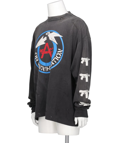 LS T-SHIRT/PEACE