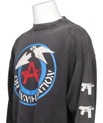 LS T-SHIRT/PEACE