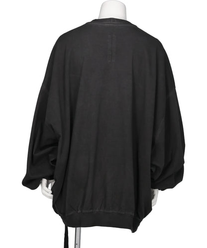HUN CREWNECK - FADED BLACK/SILVER