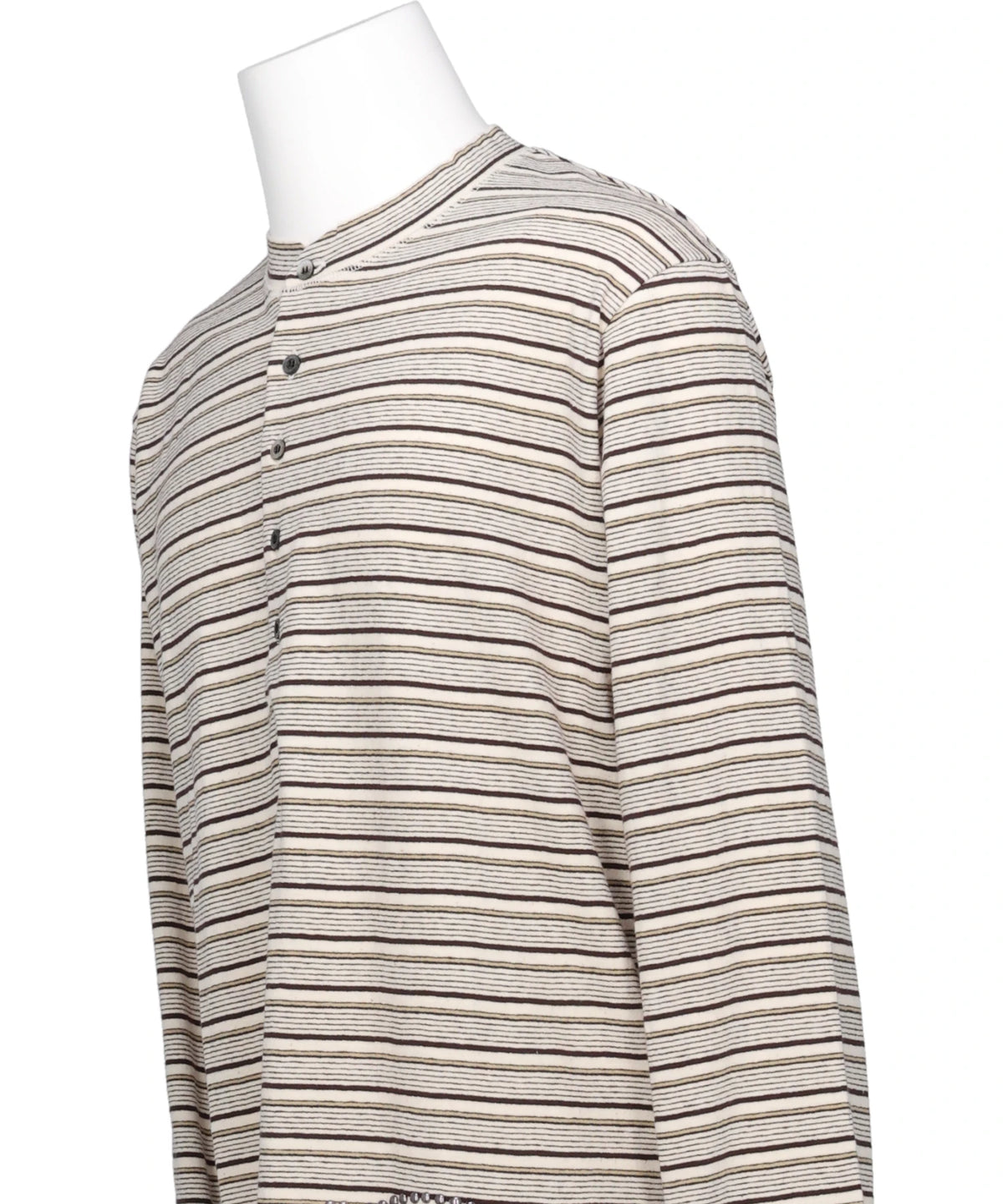 "CHARLES" STUDS HENRY NECK TEE