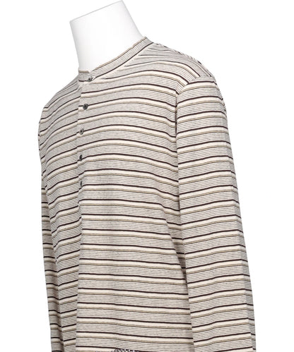 "CHARLES" STUDS HENRY NECK TEE