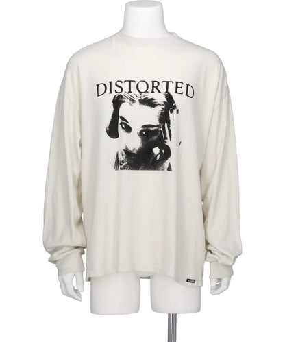 KAMIYA(カミヤ)"DISTORTED GIRL"L/S TEE