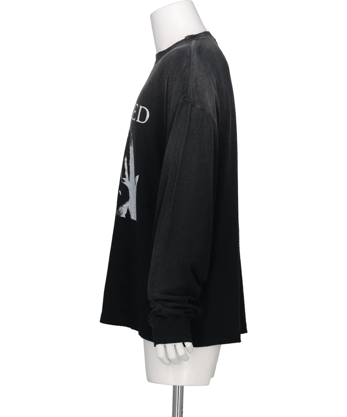 "DISTORTED GIRL"L/S TEE