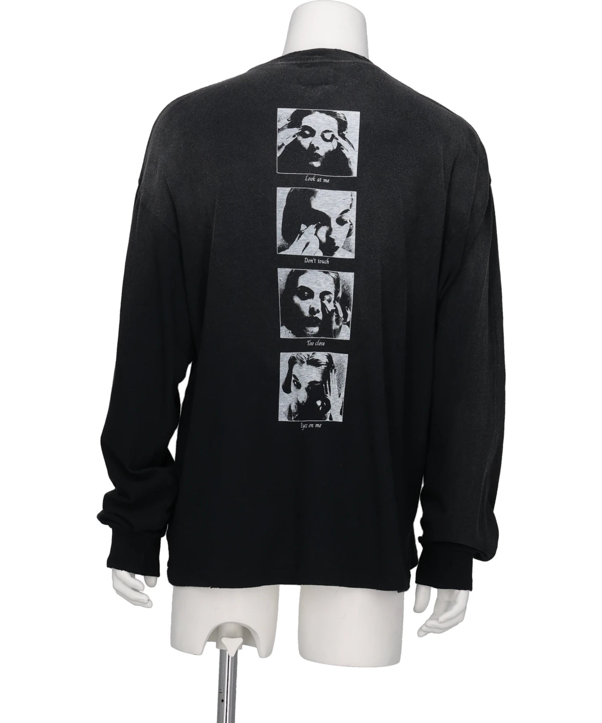 "DISTORTED GIRL"L/S TEE