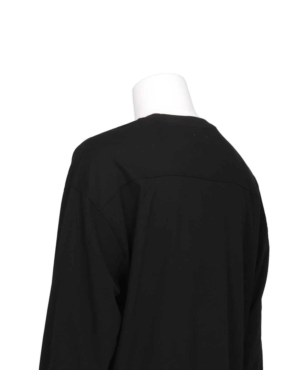 SUVIN COTTON YOKE T-SHIRT LONG SLEEVES