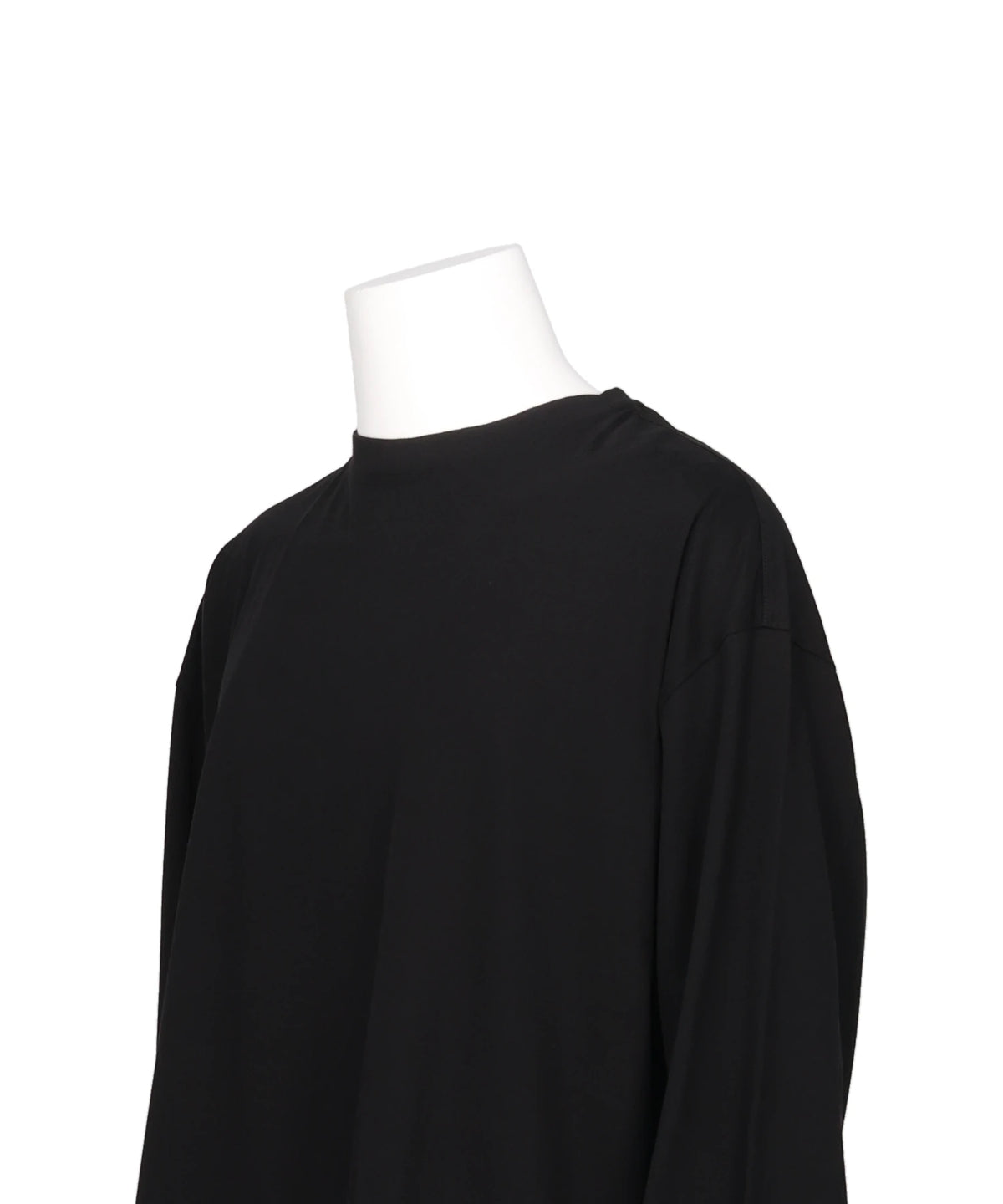 SUVIN COTTON YOKE T-SHIRT LONG SLEEVES