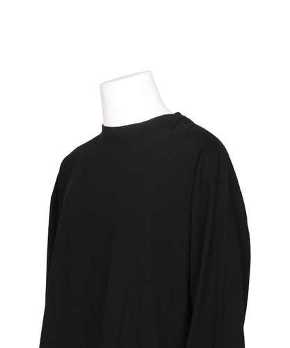 SUVIN COTTON YOKE T-SHIRT LONG SLEEVES