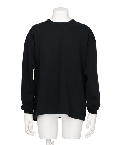 BRUSHED COTTON PILE L/S T
