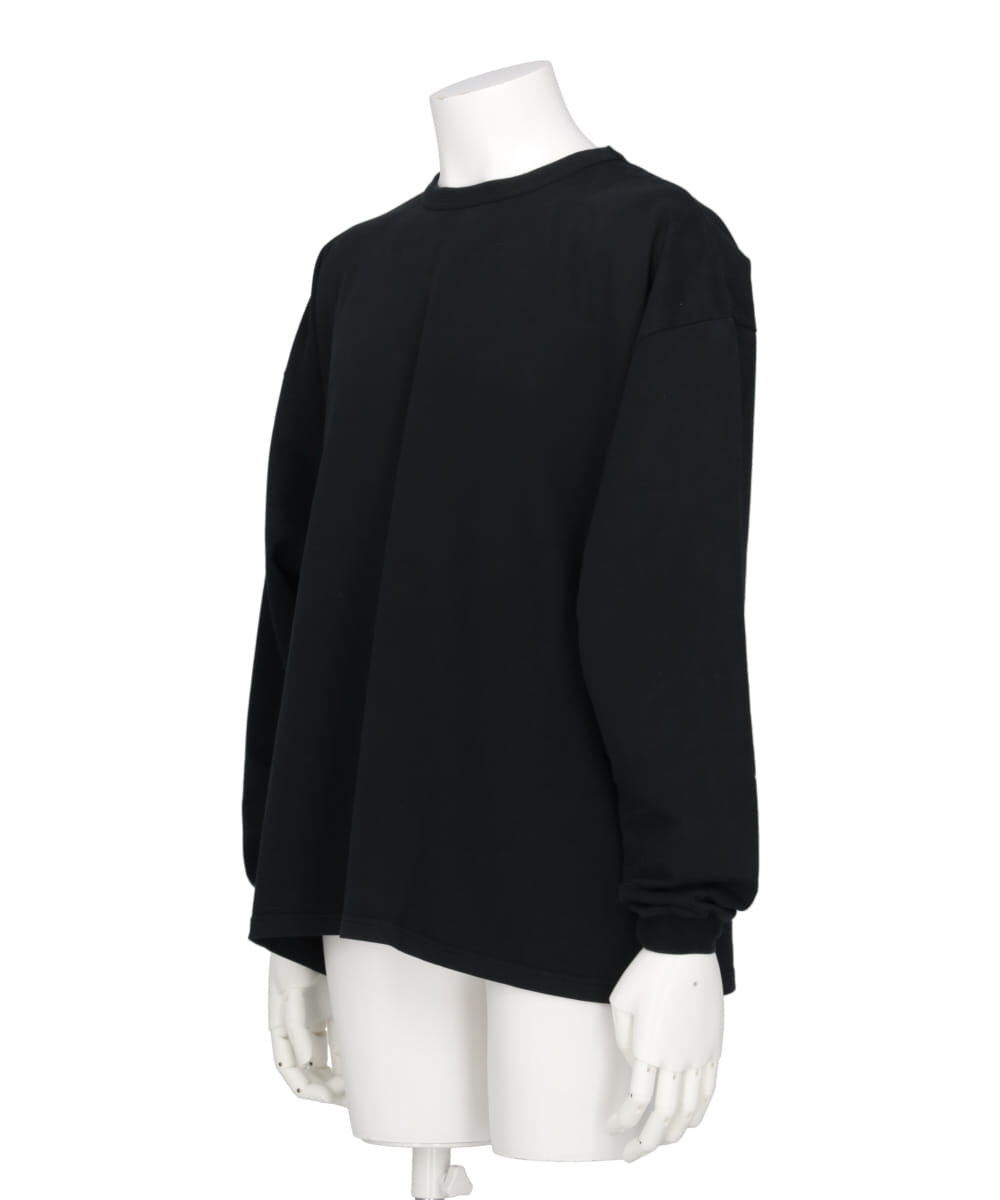 BRUSHED COTTON PILE L/S T