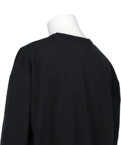 BRUSHED COTTON PILE L/S T