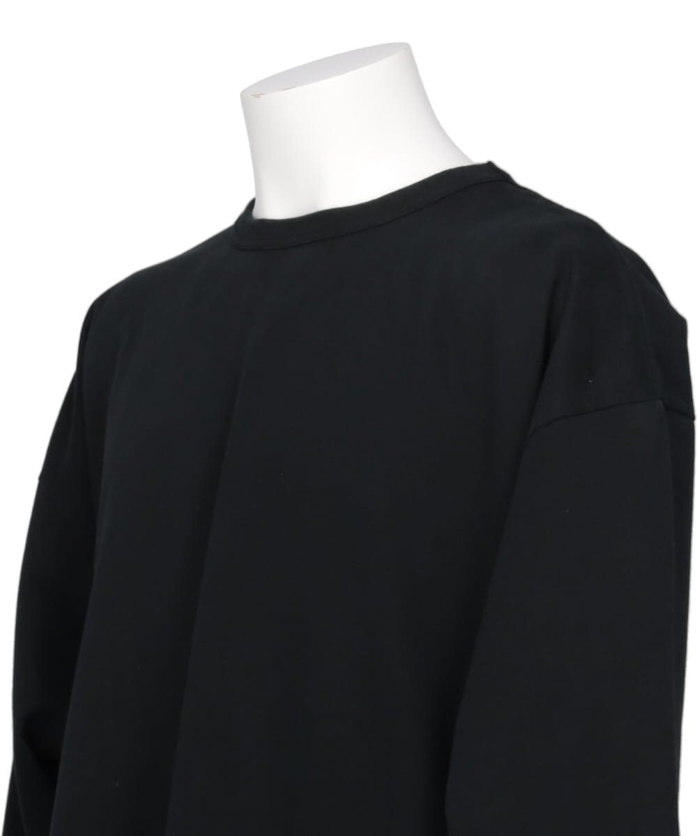 BRUSHED COTTON PILE L/S T