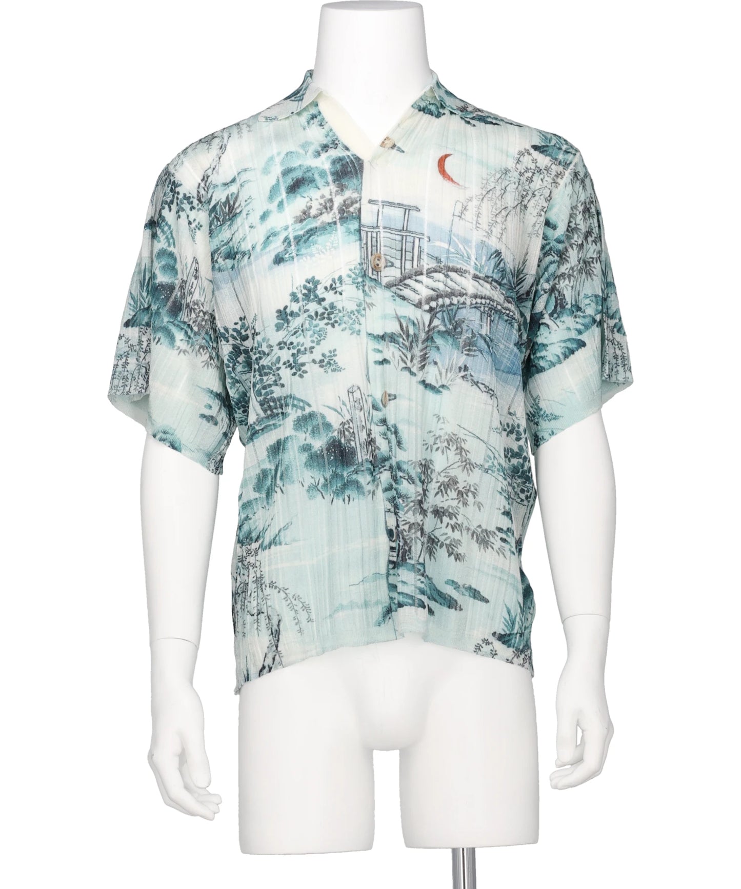 DAIRIKU(ダイリク) 2026SS "JAPANESE PATTERN ALOHA" TRANSFER PRINT POLO KNIT 26SS-KNT1