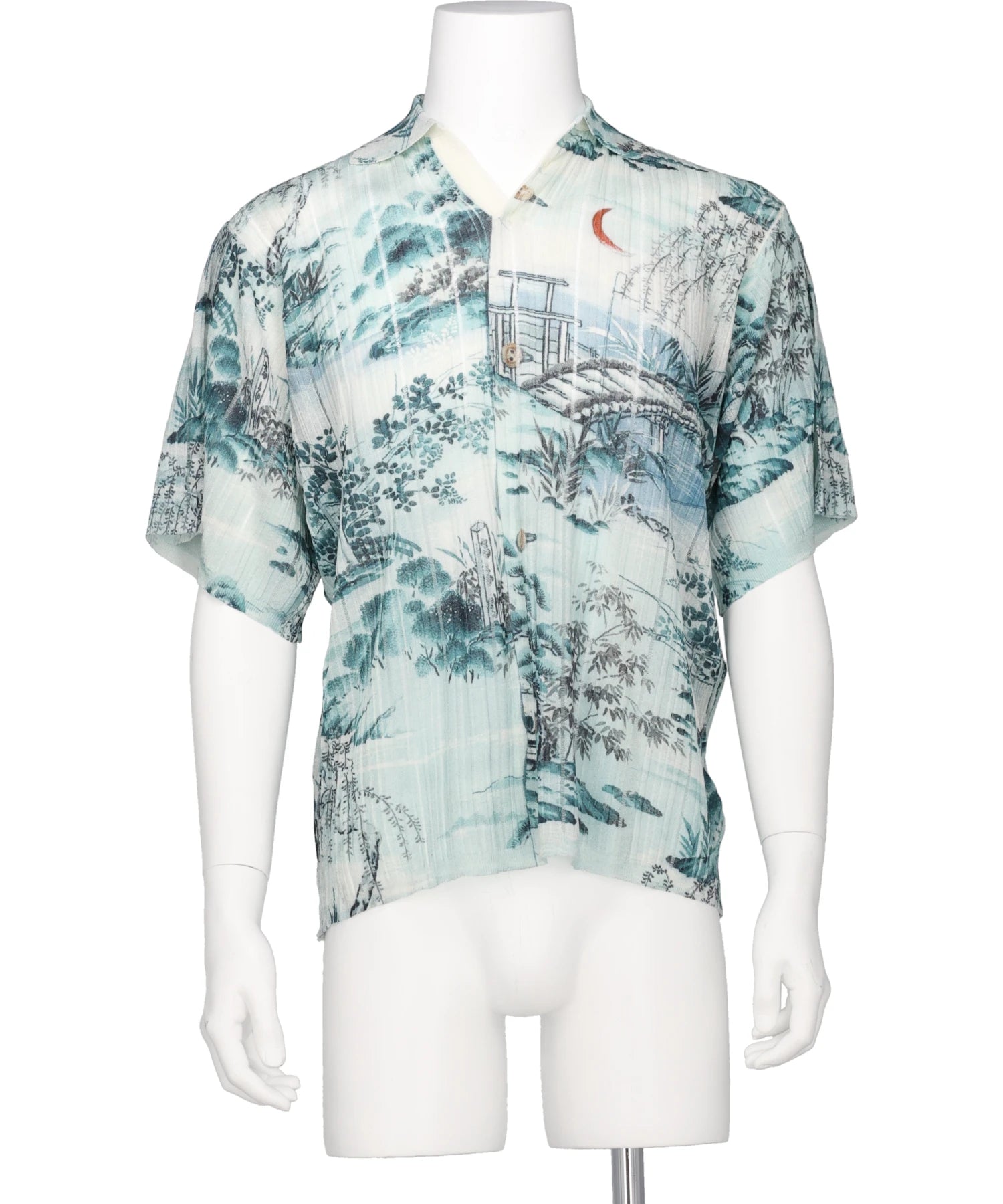 DAIRIKU(ダイリク) 2026SS "JAPANESE PATTERN ALOHA" TRANSFER PRINT POLO KNIT 26SS-KNT1