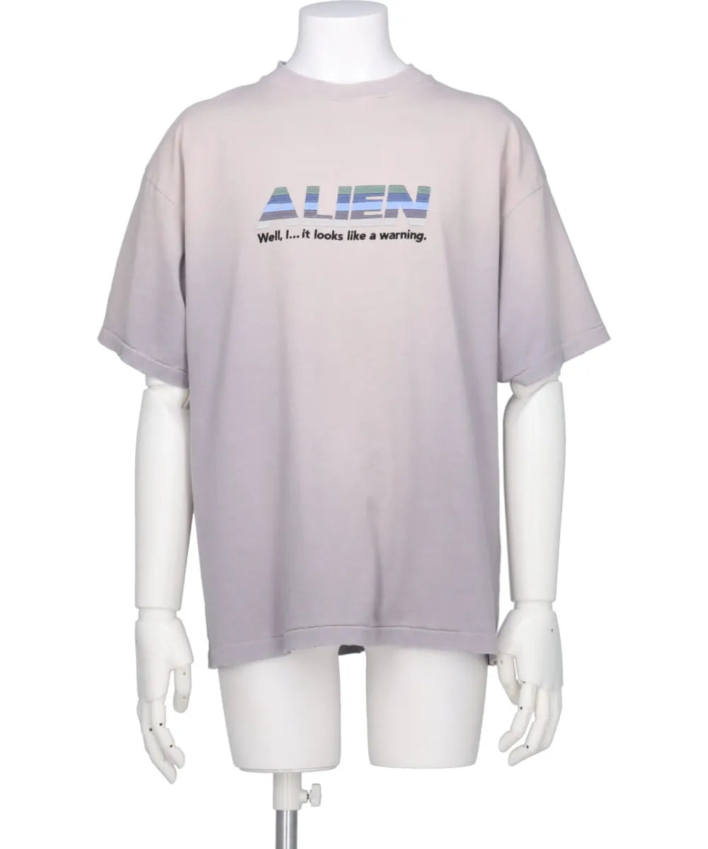 "ALIEN" VINTAGE WASH H-S TEE
