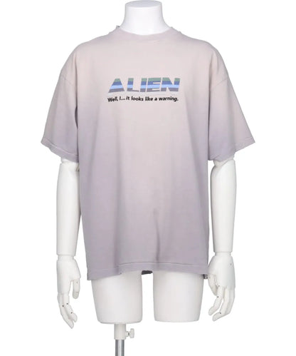 "ALIEN" VINTAGE WASH H-S TEE