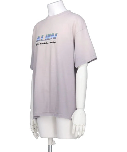 "ALIEN" VINTAGE WASH H-S TEE