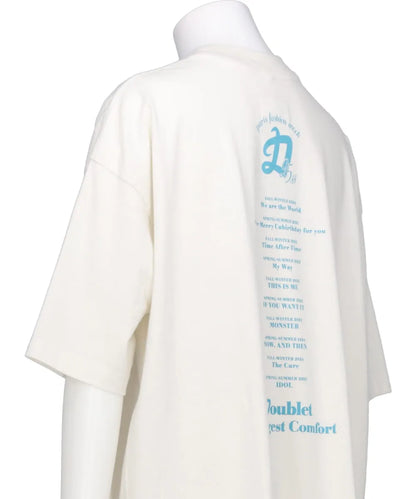 DOUBLET PFW TOUR T-SHIRT