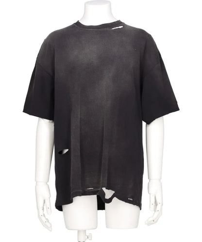 "KMY-SNAKE" DISTRESSED TEE