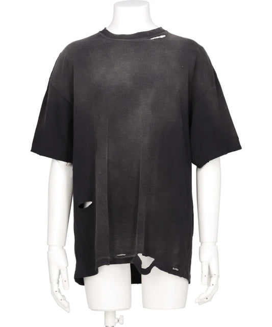 "KMY-SNAKE" DISTRESSED TEE