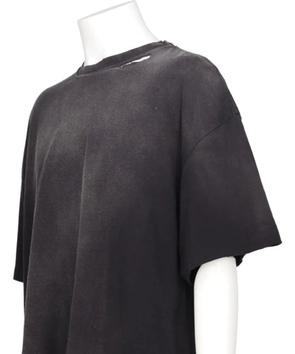 "KMY-SNAKE" DISTRESSED TEE