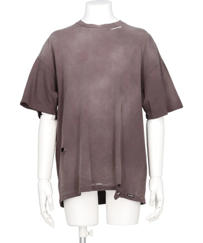 "KMY-SNAKE" DISTRESSED TEE