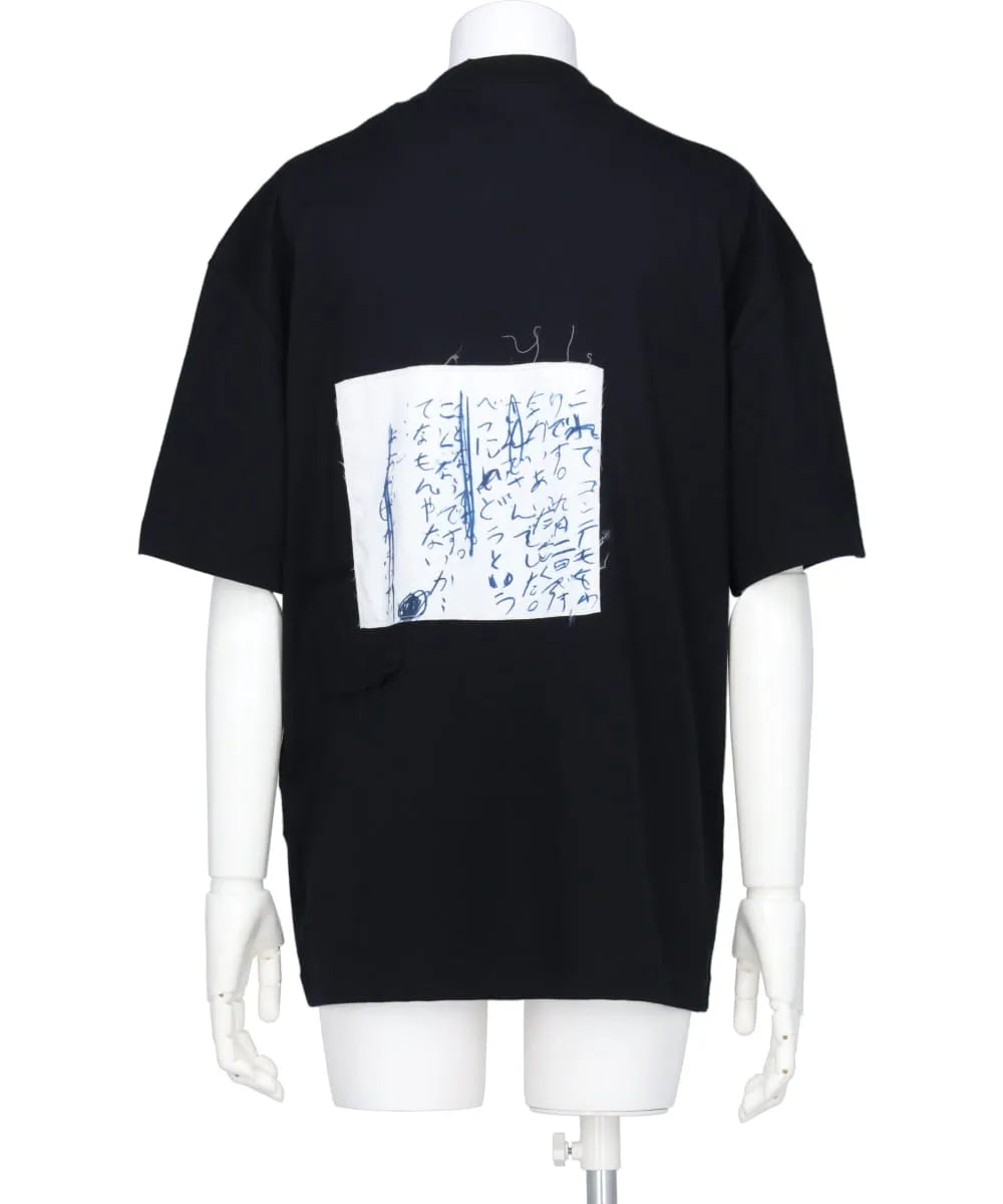 ALMOSTBLACK?~YUICHI INOUE REMAKE PACHED PRINT T-SHIRTS