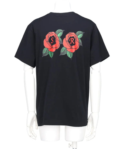 CLUSTER ROSE LOGO PRINT SHORT SLEEVE T-SHIRT