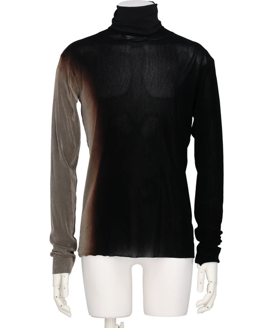 GRADATION FLOCKY TULLE T-SHIRTS