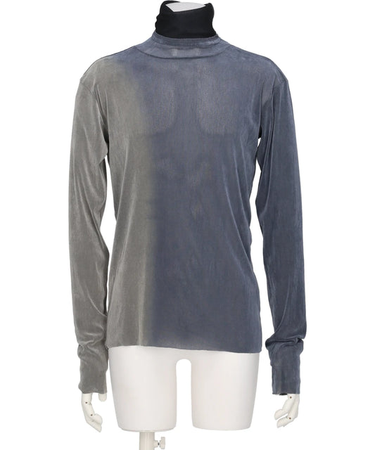 GRADATION FLOCKY TULLE T-SHIRTS