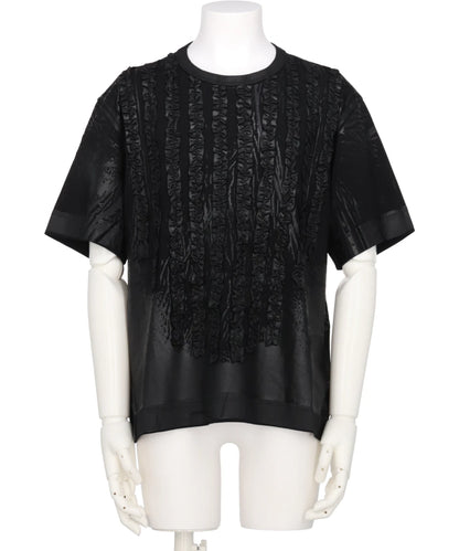 RUFFLE PRINT T-SHIRTS