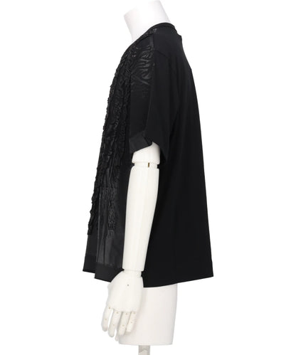 RUFFLE PRINT T-SHIRTS