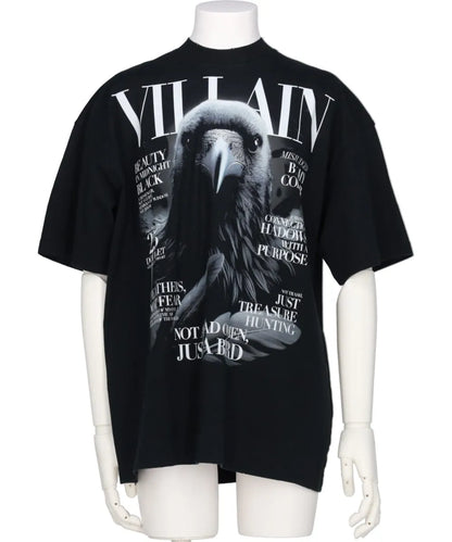 VILLAIN COVER PRINT T-SHIRT