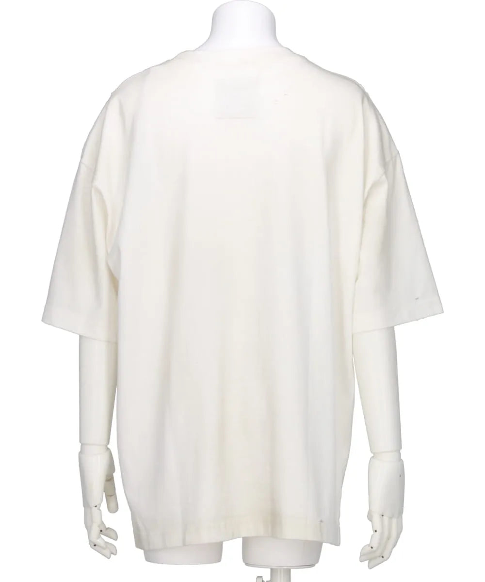 EMBELLISHED DISTRESSED TEE