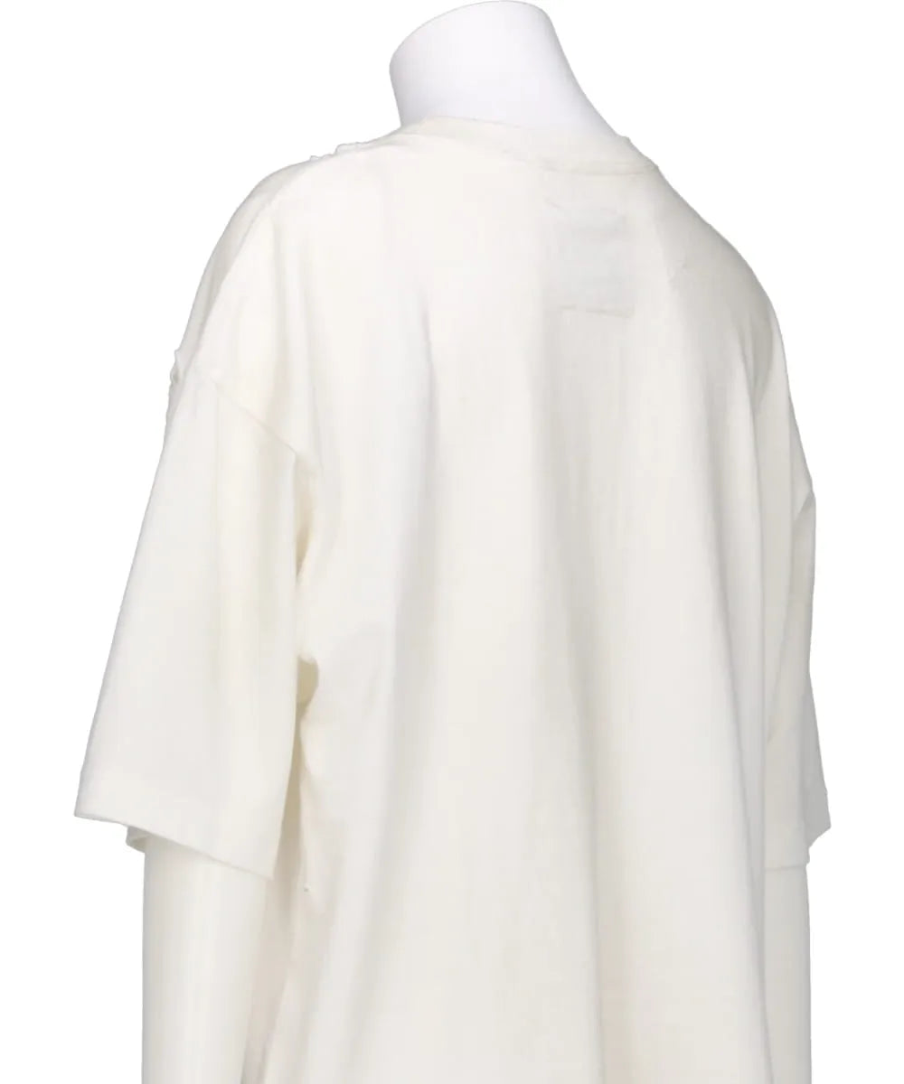 EMBELLISHED DISTRESSED TEE