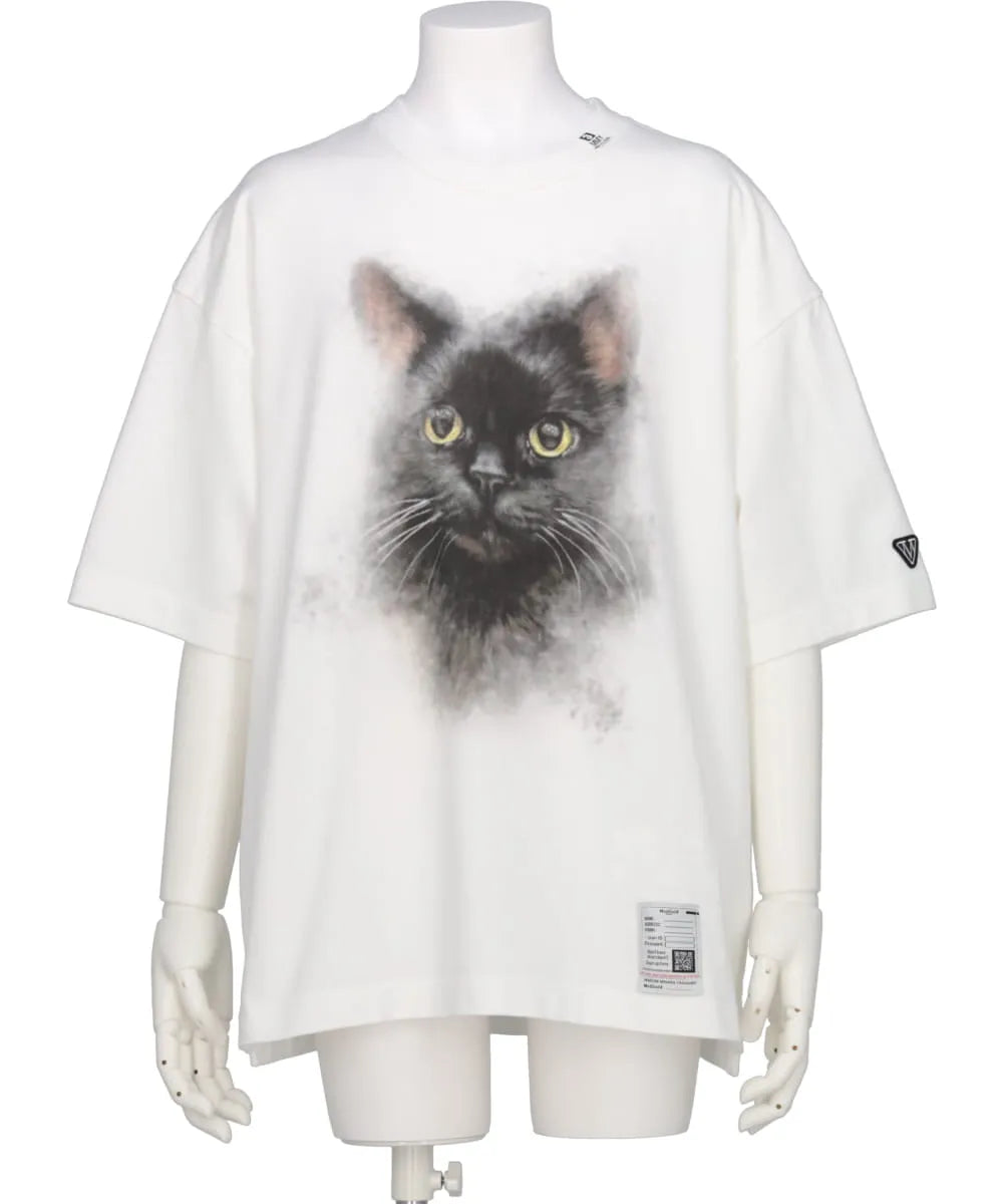 Maison MIHARA YASUHIRO(メゾンミハラヤスヒロ)CAT PRINTED TEE