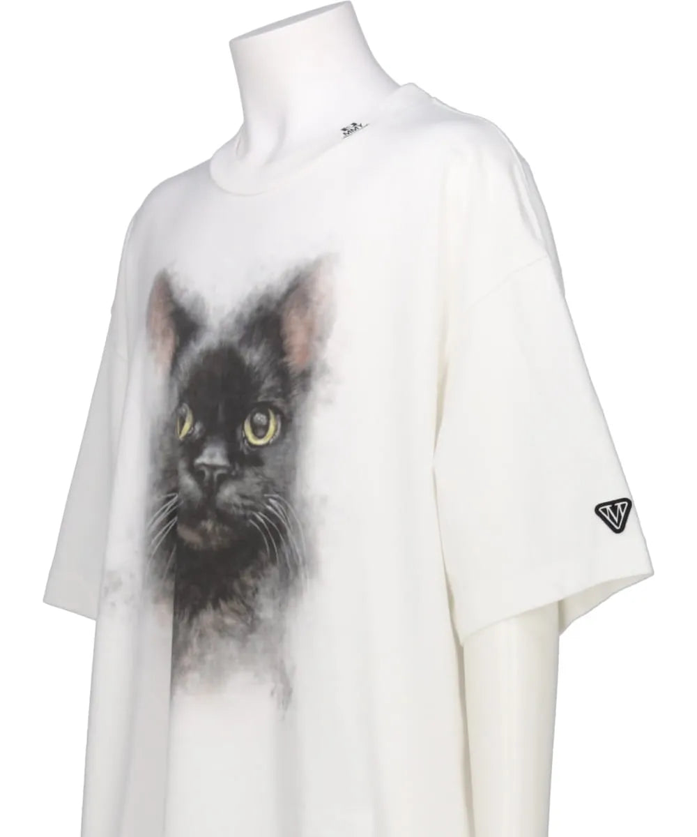 CAT PRINTED TEE