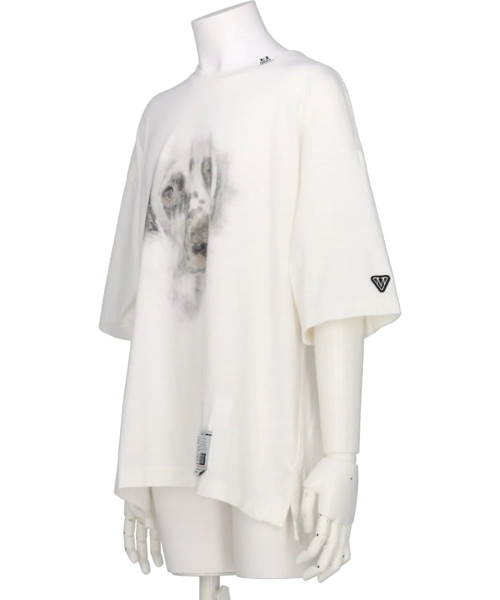 DOG PRINTED TEE