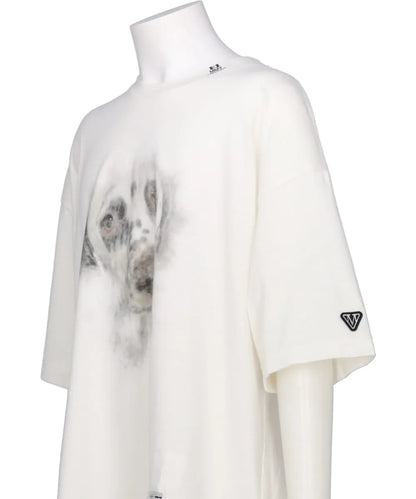 DOG PRINTED TEE